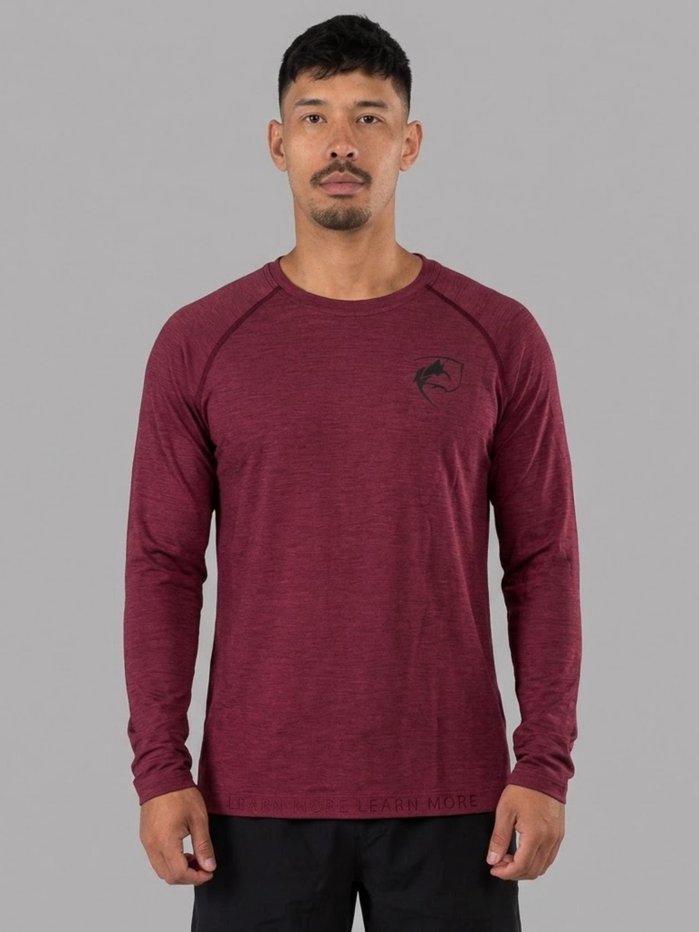 Alphalete Men's Long-Sleeve Performance Crew Shirt